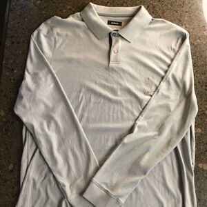 Alfani Long sleeve‎ Large Grey Shirt